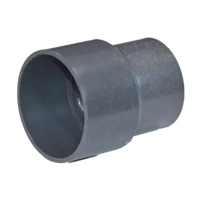 [QUP405] Manchon reduction PVC 50x40mm gris fonce (UE)