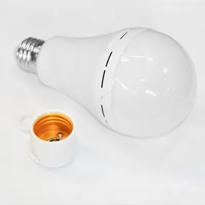 [ELT2073] AMPOULE DE SECOUR LED E27 DUREE 2-3H 80-265V 12W + DOUILLE SUSPENDUE E27(ZLTL)