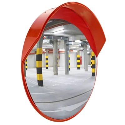 [QUG3271] MIROIR DE SECURITE ROUTIERE CONVEXE 60CM  SURFACE EN POLYCARBONATE+PANNEAU ARRIERE EN ABS AVEC ACCESOIRS DE FIXATION (ZLTL)