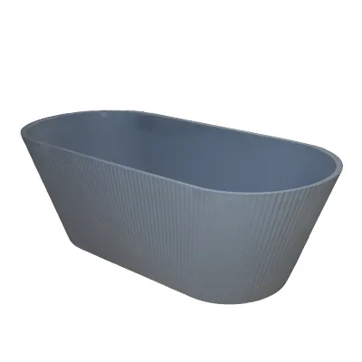 [SNC262] Baignoire acrylic Gris Matt 1700x750x560mm D-9003T (RITL)