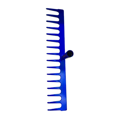 [QUG3334] Rateau a asphalte droit en acier 16 dents sans manche 2010703190